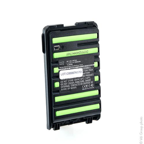 Batterie talkie walkie 7.4V 2200mAh photo du produit 3 L