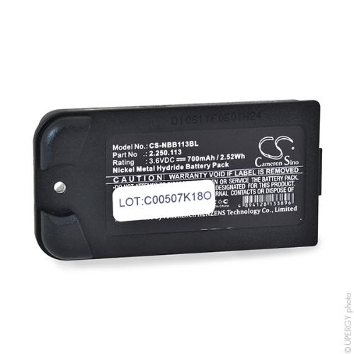 Batterie télécommande de grue NBB 2.250.113 3.6V 700mAh photo du produit 1 L