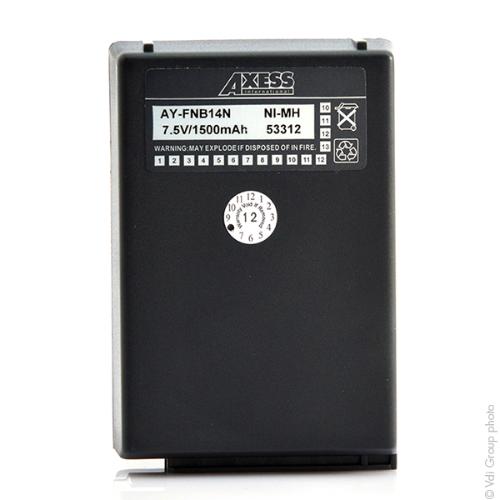 Batterie talkie walkie 7.2V 1500mAh photo du produit 1 L