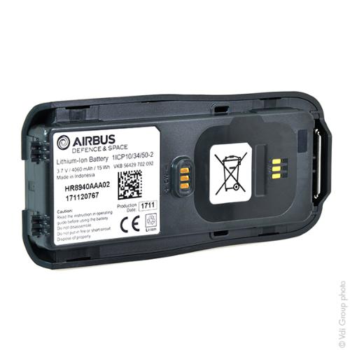 Batterie talkie walkie AIRBUS TPH900 3.7V 4060mAh photo du produit 3 L