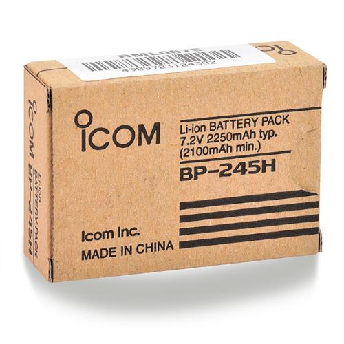 Batterie talkie walkie d'origine pour ICOM BP-245 7.2V 2150mAh photo du produit 3 L