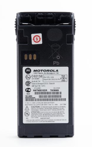 Batterie talkie walkie Motorola Atex 7.4V 1480mAh photo du produit 1 L