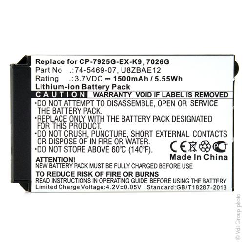 Batterie téléphone fixe 3.7V 1500mAh photo du produit 1 L