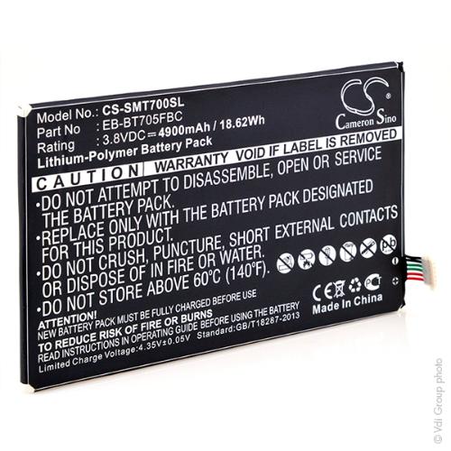 Batterie tablette 3.8V 4900mAh photo du produit 3 L