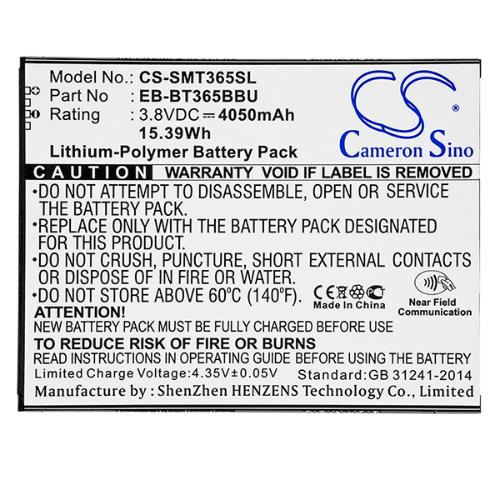 Batterie tablette compatible Samsung Galaxy 3.8V 4050mAh photo du produit 3 L