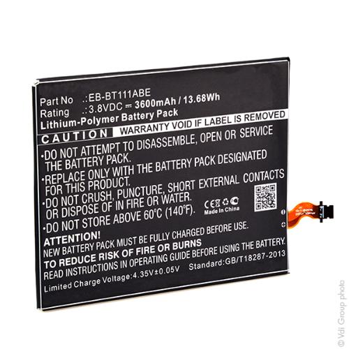 Batterie tablette 3.8V 3600mAh photo du produit 3 L