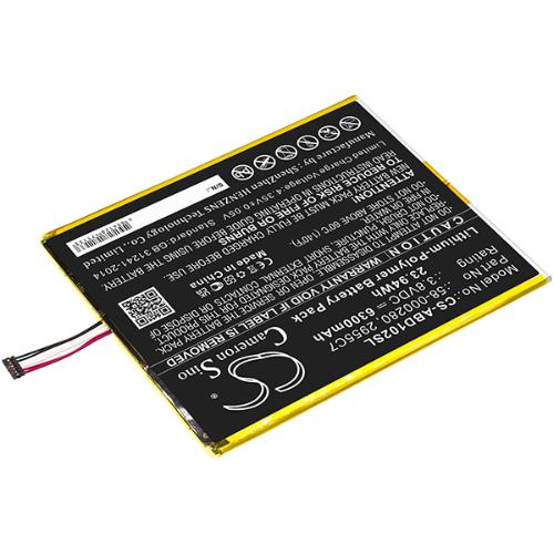 Batterie tablette compatible Amazon 3.8V 6300mAh photo du produit 2 L