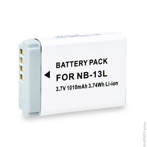 Batterie appareil photo - caméra NB-13L 3.7V 1010mAh photo du produit 1 L