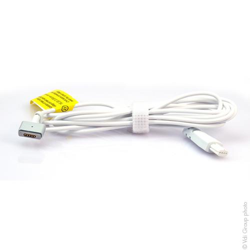 Connecteur compatible MagSafe 2 T (60W) pour ordinateur APPLE photo du produit 1 L