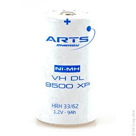 Accus Nimh industriels VH D 9500 XP 1.2V 9Ah FT photo du produit
