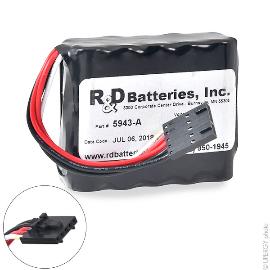 Batterie médicale rechargeable 12V 700mAh photo du produit