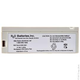 Batterie médicale rechargeable 12V 2.45Ah product photo