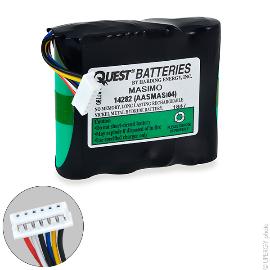 Batterie médicale rechargeable Masimo 4.8V 1.7Ah photo du produit