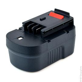 Batterie outillage électroportatif compatible Black & Decker 14.4V 1.5Ah photo du produit