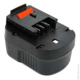 Batterie outillage électroportatif compatible Black & Decker 12V 1.5Ah photo du produit