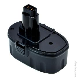 Batterie outillage électroportatif compatible Black & Decker / De 18V 3Ah photo du produit