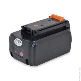 Batterie outillage électroportatif compatible Black & Decker 36V 2Ah photo du produit