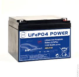 Batterie Lithium Fer Phosphate NX LiFePO4 POWER UN38.3 (340Wh) 12V 26.6Ah M5-F photo du produit