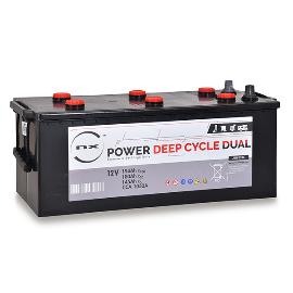 Batterie traction NX Power Deep Cycle DUAL 12V 180Ah Auto photo du produit