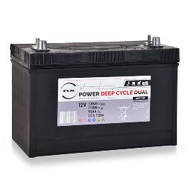 Batterie traction NX Power Deep Cycle DUAL 12V 110Ah photo du produit