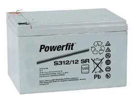 Batterie plomb AGM S312/12SR 12V 12Ah F6.35 photo du produit