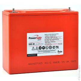 Batterie plomb pur Powersafe SBS40 12V 38Ah M6-V photo du produit