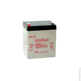 Batterie onduleur (UPS) DataSafe NPX25-12 12V 5Ah F6.35 product photo