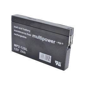 Batterie plomb AGM MP2-12SL 12V 2Ah F4.8 photo du produit