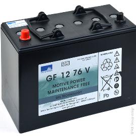 Batterie traction SONNENSCHEIN GF-V GF12076V 12V 79Ah Auto product photo