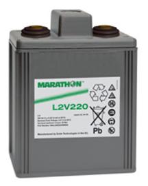 Batterie plomb AGM MARATHON L L2V220 2V 220Ah M8-F photo du produit