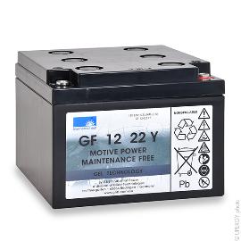 Batterie traction SONNENSCHEIN GF 12 022 T 12V 24Ah M5-F product photo