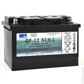Batterie traction SONNENSCHEIN GF-Y GF12051Y1 12V 56Ah Auto photo du produit
