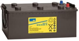 Batterie plomb etanche gel Solar S12/230A 12V 230Ah Auto photo du produit