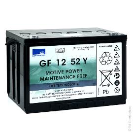 Batterie traction SONNENSCHEIN GF-Y GF12052Y0 12V 60Ah M6-F photo du produit
