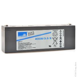 Batterie plomb etanche gel A508/3.5S 8V 3.5Ah F4.8 photo du produit
