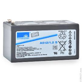 Batterie plomb etanche gel A512/1.2S 12V 1.2Ah F4.8 photo du produit