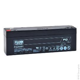 Batterie plomb AGM FG20201 12V 2Ah F4.8 photo du produit