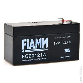 Batterie plomb AGM FIAMM FG20121A 12V 1.2Ah F4.8 photo du produit
