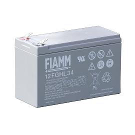 Batterie plomb AGM FIAMM 12FGHL34 12V 8.4Ah F6.35 photo du produit