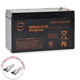 Batterie onduleur (UPS) NX 9-12 UPS High Rate 12V 9Ah F4.8 photo du produit