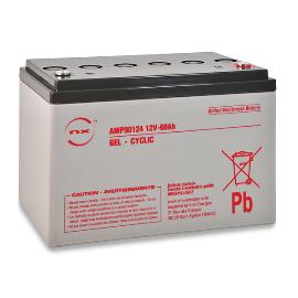 Batterie plomb etanche gel NX 60-12 Cyclic 12V 60Ah M6-F photo du produit