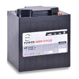 Batterie traction NX Power Deep Cycle AGM 6V 245Ah M8-F photo du produit