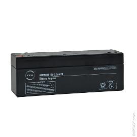 12V 5Ah Batterie au plomb (AGM), B.B. Battery BP5-12, 90x70x102 mm (Lxlxh),  Borne T2 Faston