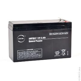 Batterie plomb AGM NX 5.4-12 General Purpose 12V 5.4Ah F4.8 photo du produit