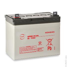 Batterie plomb etanche gel NX 31-12 Cyclic 12V 31Ah M5-M photo du produit