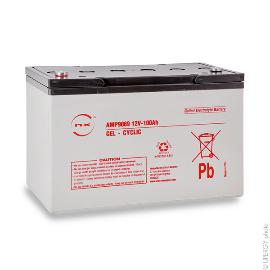 Batterie plomb etanche gel NX 100-12 Cyclic 12V 100Ah M8-F product photo
