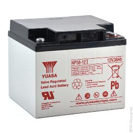 Batterie plomb AGM YUASA NP38-12I 12V 38Ah M5-F product photo