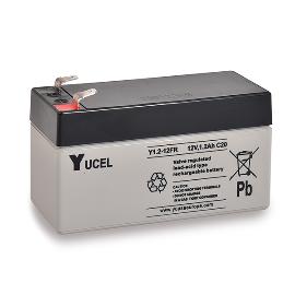Batterie plomb AGM YUCEL Y1.2-12FRCN 12V 1.2Ah F4.8 photo du produit