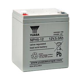 Batterie onduleur (UPS) YUASA NPH5-12 12V 5Ah F6.35 product photo