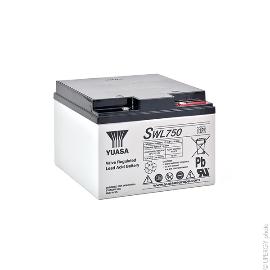 Batterie onduleur (UPS) YUASA SWL750 12V 25Ah M5-F product photo